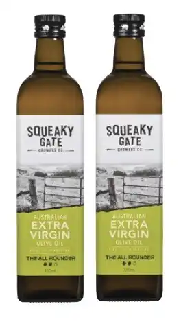 Coles Squeaky gate olive oil 750ml offer