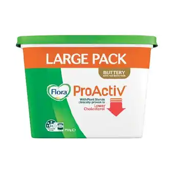 Woolworths Flora proactiv spread 750g – from the fridge offer