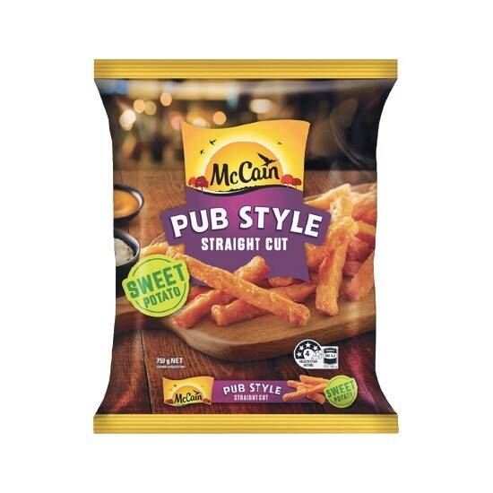 Mccain sweet potato chips 750g offer at Woolworths