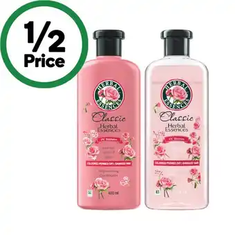 Woolworths Herbal essences classic shampoo or conditioner 400ml offer