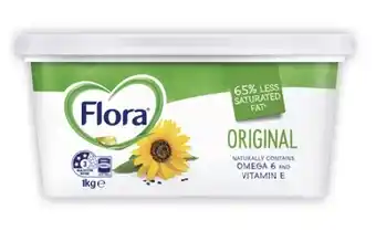 Coles Flora margarine 1kg offer
