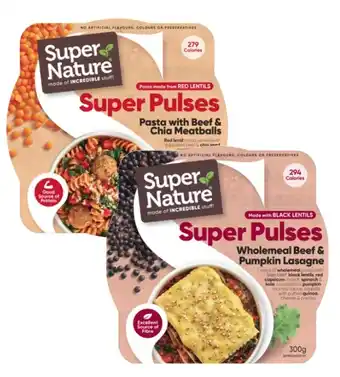 Coles Super nature pulses meal 300g offer