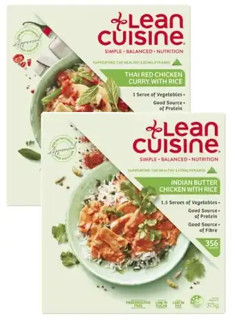 Coles Lean cuisine dinner meal 375g offer