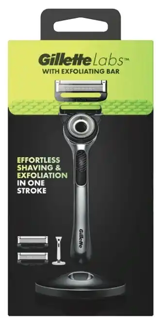 Coles Gillette labs mens razor kit with 2 blades 1 pack offer