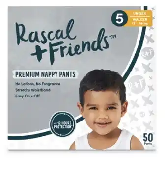Coles Rascal + friends jumbo nappy pants 46 pack-56 pack offer