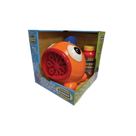 Billion bubbles animal bubble machine assorted designs offer at Woolworths