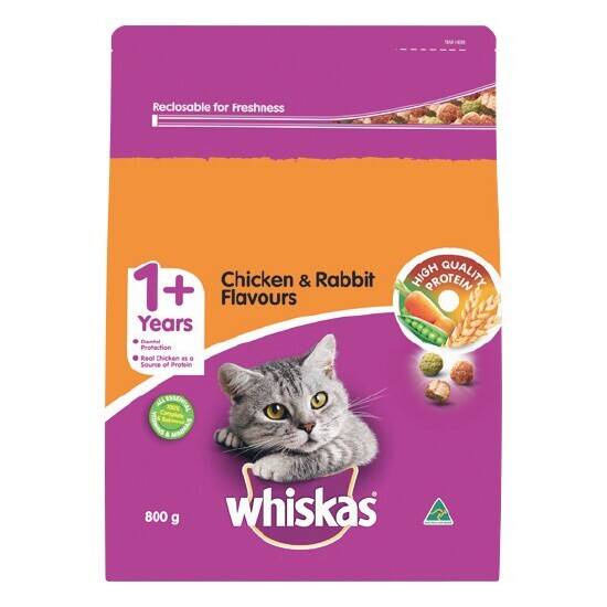 Whiskas dry cat food 800g offer at Woolworths