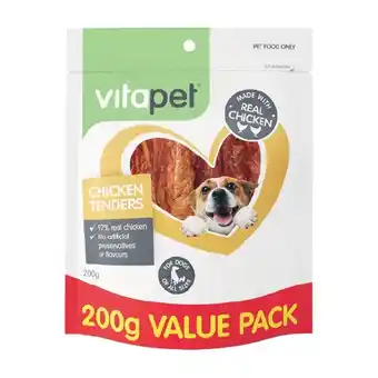 Woolworths Vitapet jerhigh tenders 200g offer