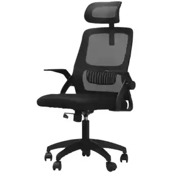 Woolworths Oikiture mesh office chair executive fabric tilt – black offer