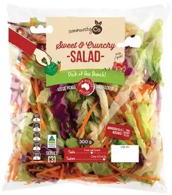 IGA Community Co Sweet & Crunchy Salad offer