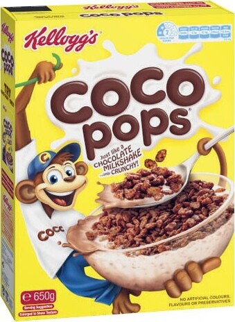 Coles Kelloggu2019s Coco Pops 650g offer