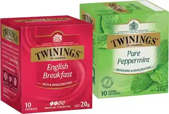 IGA Twinings tea bags 10 pack offer