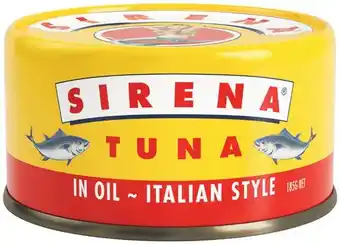 IGA Sirena tuna 185g offer