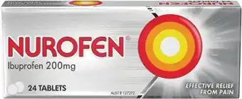 IGA Nurofen ibuprofen 200mg offer