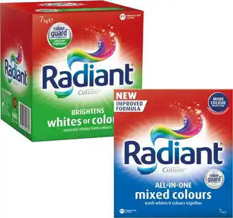 Radiant laundry powder 7kg
