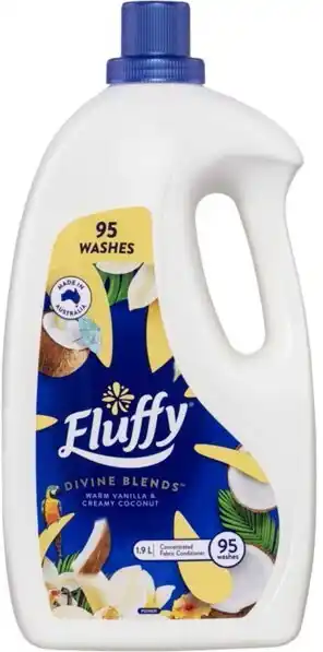 BIG W Fluffy concentrated fabric conditioner 1.9-litre offer