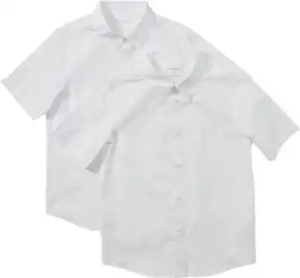 BIG W Brilliant basics 2-pack easy fasten adaptive shirt offer