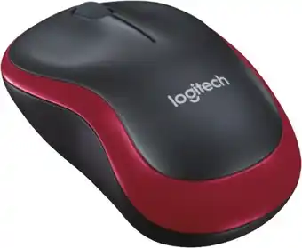 BIG W Logitech wireless mouse m185 - red offer