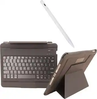 BIG W Laser 10.2-inch case with wireless keyboard for ipad black+ or stylus pencil offer