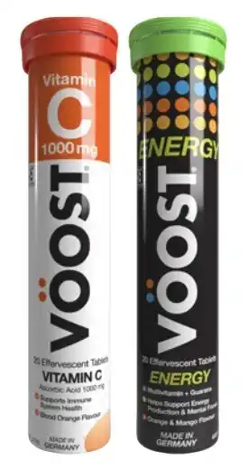 Coles Voost effervescent tablets 20 pack offer