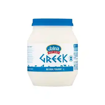 Woolworths Jalna pot set greek yoghurt 1 kg – from the fridge offer