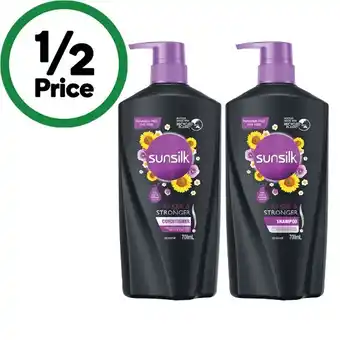 Woolworths Sunsilk shampoo or conditioner 700ml offer