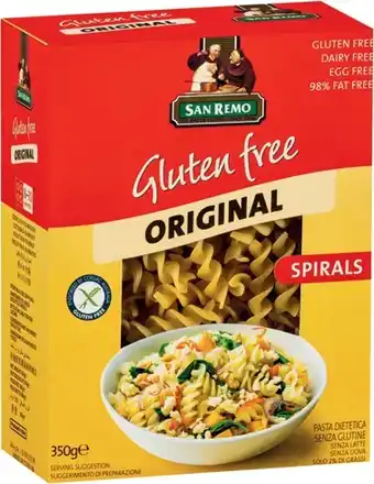 IGA San remo pulse, gluten free, spelt, fibre fest or pro pasta 200-350g selected varieties offer