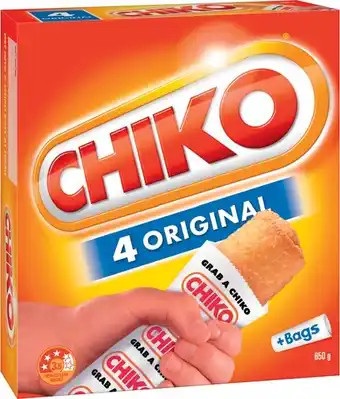 IGA Chiko original rolls 4 pack or corn jacks 5 pack offer
