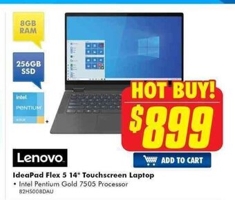 The Good Guys Lenovo - IdeaPad Flex 5 14" Touchscreen Laptop offer