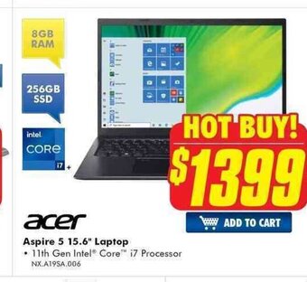 The Good Guys Acer - Aspire 5 15.6" Laptop offer