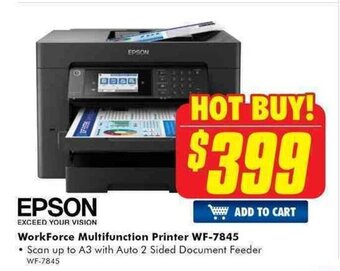 The Good Guys EPSON - Workforce Multifunction Printer WF-7845 offer