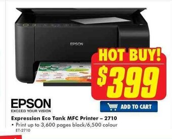 The Good Guys EPSON - Expression Eco Tank MFC Printer - 2710 offer