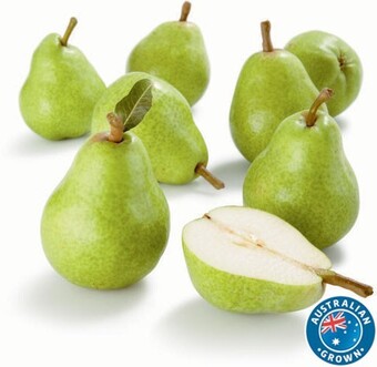 Coles Australian William Bartlett Pears offer