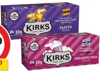 Coles Kirks Soft Drink offer