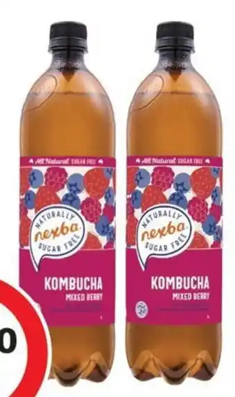 Coles Nexba Kombucha offer