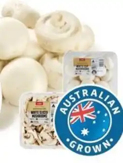 Coles Coles Australian White Cup or Sliced Mushrooms offer