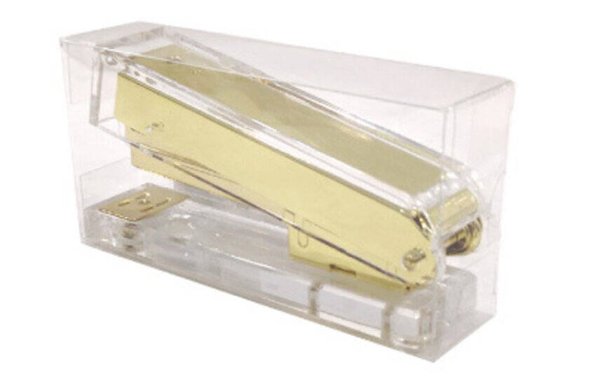 Acrylic & Gold Stapler offer at Woolworths