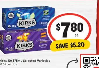 IGA KIRKS PASITO offer