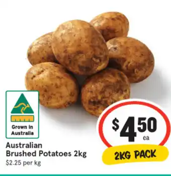 IGA Australian Brushed Potatoes offer