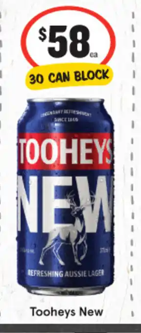 IGA Tooheys New offer