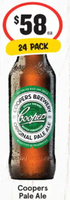 IGA Coopers Pale Ale offer