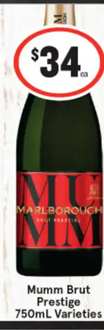 IGA Mumm Brut Prestige offer