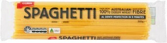 Coles Coles Durum Wheat Spaghetti 500g offer