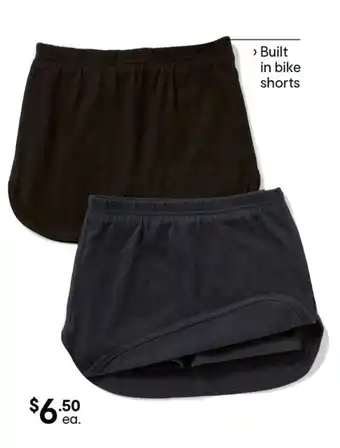 Kmart bike shorts offer