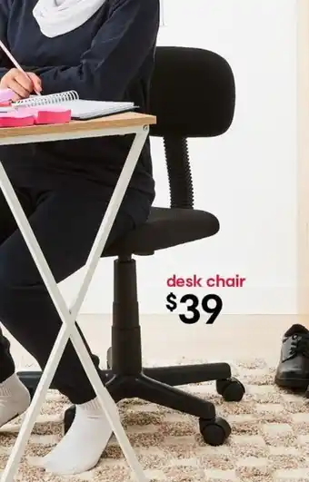 Kmart desk chair offer