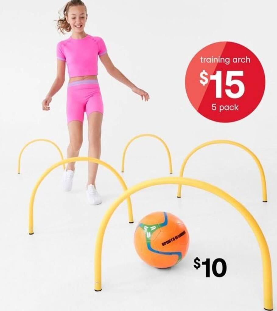 training arch offer at Kmart