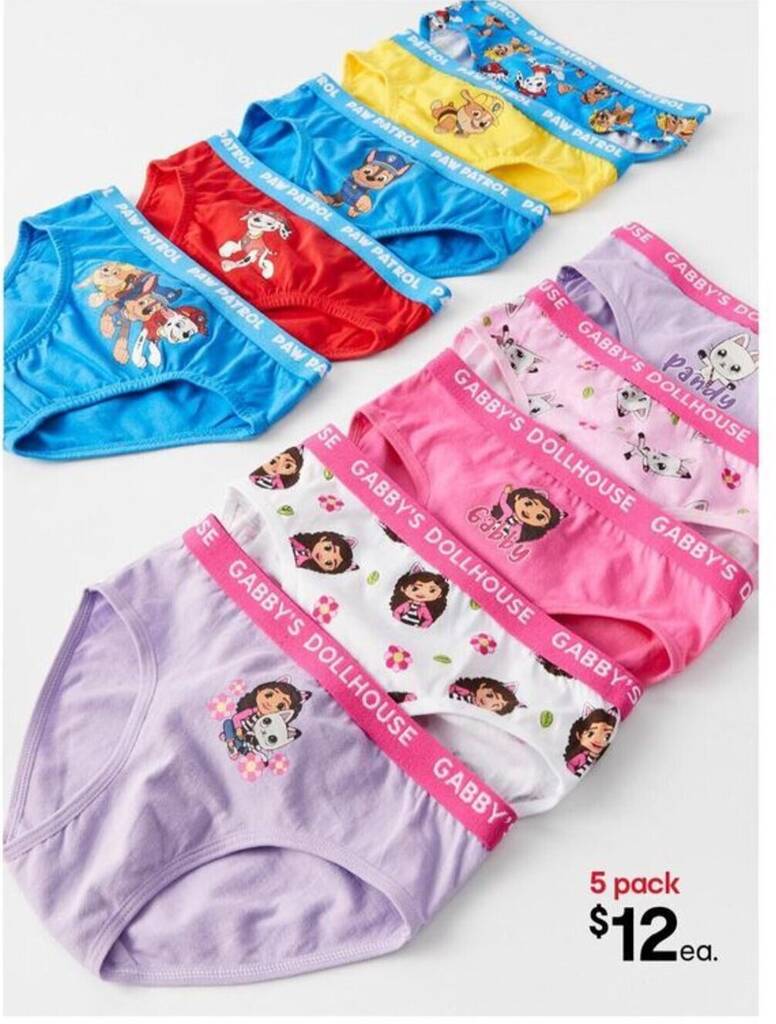 5 pack underwear offer at Kmart