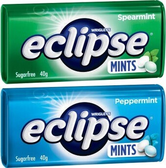 Coles Eclipse Mints 40g offer