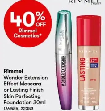 BIG W RIMMEL offer