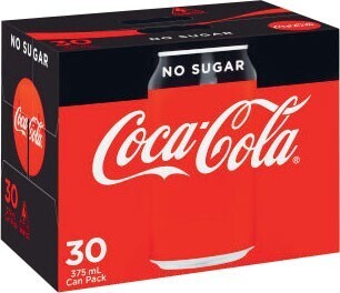 Coles Coca-Cola Soft Drink 30x375mL offer